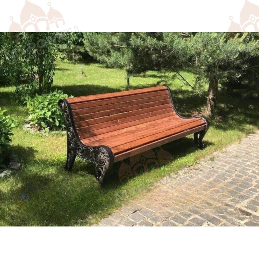 Лавочки — Скамейка чугунная Нескучный сад-1,8м