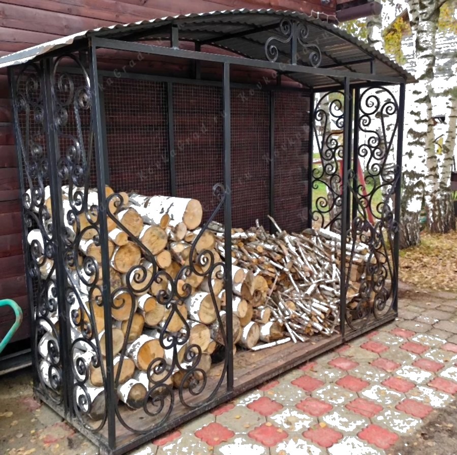 Дровницы — Дровница "Вензель